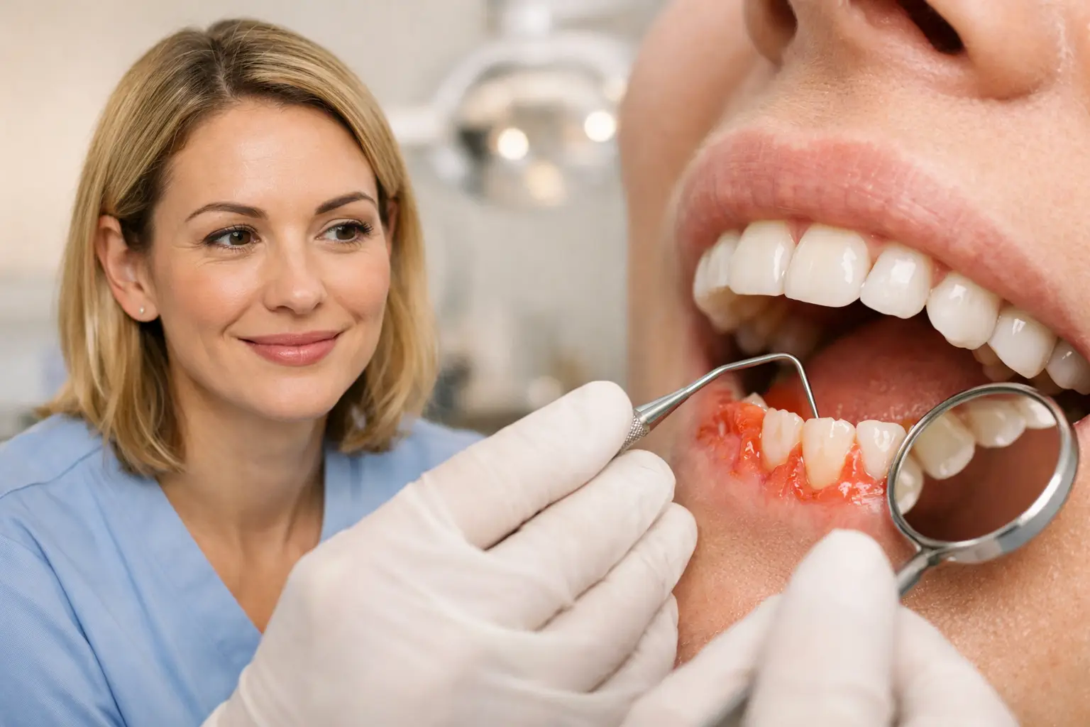 Tannkjøttsykdom - symptomer og behandling