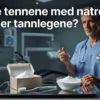 Professional header image for industry analysis: Pusse tennene med natron: Hva sier tannlegene?