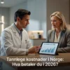 Professional header image for industry analysis: Tannlege kostnader i Norge: Hva betaler du i 2026?